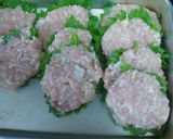 大葉つくね♫胸肉ともも肉をハーフ＆ハーフ作り方4写真