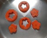 ☆ お弁当の彩りに (人参のお花) ☆作り方3写真