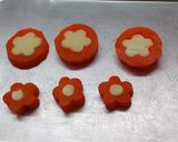 ☆ お弁当の彩りに (人参のお花) ☆作り方4写真