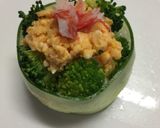 簡単！セルクルサラダ寿司作り方8写真