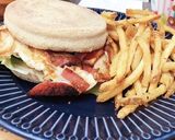 エリンギとポークのエッグチーズバーガー作り方6写真