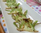 捨てないで♪　大根の葉のつけ根炒め作り方4写真