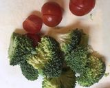 鯖とブロッコリーのペペロン蒸し！作り方1写真