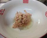キャベツとツナ缶のレンジ蒸し作り方2写真