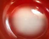 ふわふわニラ玉スープ作り方2写真