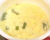 ふわふわニラ玉スープ作り方5写真
