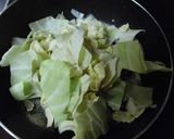 キャベツとギョニソのケチャップ炒め作り方3写真