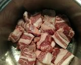 酒粕を使った豚バラの柔らかシチュー作り方2写真