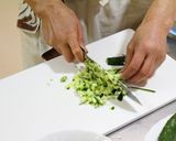 138kcal♪彩り鮮やかそばの実サラダ作り方3写真