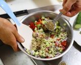 138kcal♪彩り鮮やかそばの実サラダ作り方5写真