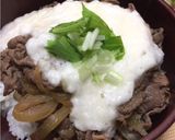 .*ꕤすき家風〜わさび山かけ牛丼ꕤ*.作り方8写真