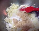 いも餅の田楽味噌焼き作り方4写真