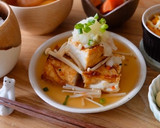 簡単♪厚揚げの揚げ出し豆腐風作り方5写真