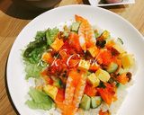 簡単!海鮮ちらし飯作り方3写真