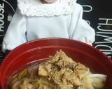 リカちゃん♡サバ缶で蕎麦ꕤ作り方11写真