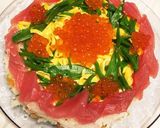 ちらし寿司ケーキ☆簡単♫ひな祭り 七夕に作り方12写真