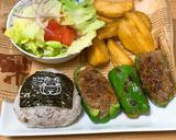 ピーマンの肉詰め2種類(焼肉シャンタン)作り方8写真
