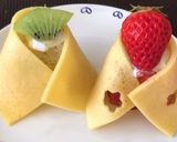 離乳食のお雛様クレープ作り方10写真