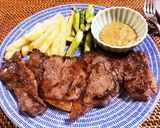 牛ステーキ わさび味噌ソース作り方3写真