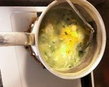 簡単！たまごお粥＊ほうれん草入り♪作り方6写真