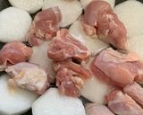 大根と鳥もも肉のコクコク煮作り方1写真