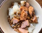 納豆とさくら伊達巻のご飯作り方4写真