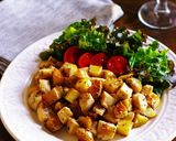 鶏胸とじゃが芋のレモンペッパーバター炒め作り方9写真