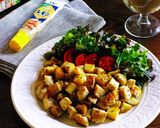 鶏胸とじゃが芋のレモンペッパーバター炒め作り方10写真