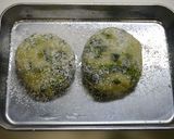 簡単！春コロッケ☆菜の花タケノコ作り方3写真