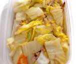 簡単副菜！白菜とツナの旨クタ煮作り方4写真