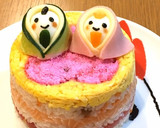 ちらし寿司ケーキ☆ひな祭り☆簡単作り方18写真