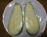 カンタン♪キムチとチーズの茄子ボート☆作り方1写真