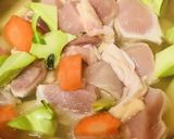 鶏肉と人参＆馬鈴薯＆ブロッコリーの寄せ鍋作り方2写真