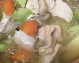 鶏肉と人参＆馬鈴薯＆ブロッコリーの寄せ鍋作り方3写真