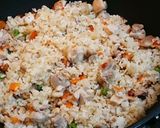 鶏ももといんげんと人参の塩チャーハン作り方3写真