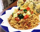 ごま味！まぜそば&ラーメン作り方9写真