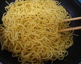 オイスターソース焼そば作り方4写真