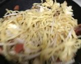 太麺焼きそば・野菜多めで目玉焼きのせ作り方4写真