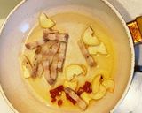 アスパラ菜を使った春の旬ペペロンチーノ作り方1写真