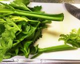 セロリのマヨソテー作り方1写真