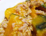 ホクホクしっとり♪かぼちゃのそぼろ煮☆作り方5写真