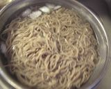 モロヘイヤとなめこの 冷たいぶっかけそば作り方4写真