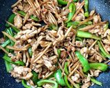 豚肉と牛蒡のピリ辛炒め★作り置き作り方7写真