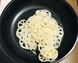 蓮根の水煮と冷凍ちりめん オリーブ油炒め作り方2写真