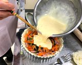 野菜とハムのキッシュ作り方7写真