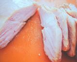 62℃ ふんわり鶏むねの月見つくね風作り方18写真