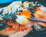 62℃ ふんわり鶏むねの月見つくね風作り方20写真