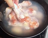 海帯酥鶏(手羽元の中華風コッテリ煮込み)作り方2写真