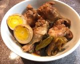 海帯酥鶏(手羽元の中華風コッテリ煮込み)作り方5写真