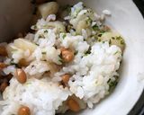 納豆肉じゃがご飯作り方3写真